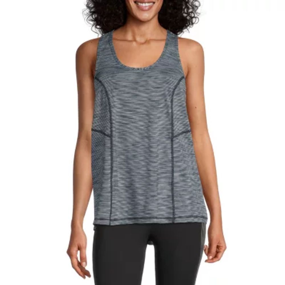 xersion everair womens u neck sleeveless tank top