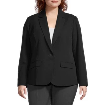 Liz Claiborne Kate Womens Regular Fit Blazer-Plus