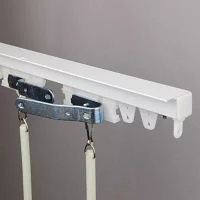 Rod Desyne Heavy-Duty Ceiling Track/Room Divider Kit