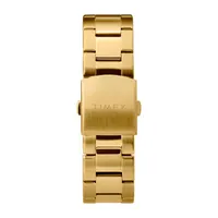 Timex Mens Gold Tone Stainless Steel Bracelet Watch Tw2t50800ji