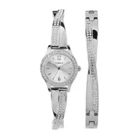 Timex Unisex Adult Silver Tone Bracelet Watch Tw2t58000ji