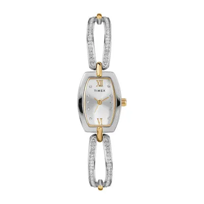 Timex Womens Two Tone Bracelet Watch Tw2t58400ji