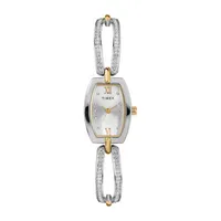 Timex Womens Two Tone Bracelet Watch Tw2t58400ji