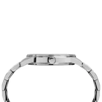 Timex Unisex Adult Silver Tone Stainless Steel Bracelet Watch Tw2t59800ji