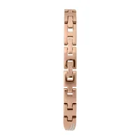 Timex Womens Rose Goldtone Bracelet Watch Tw2t57900ji