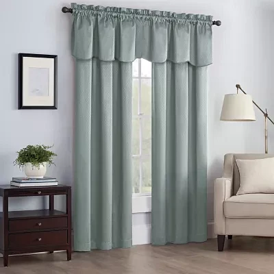 Eclipse Canova Rod Pocket Energy Saving Light-Filtering Single Curtain Panel
