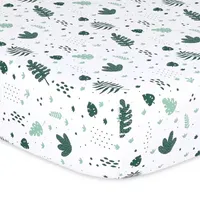 The Peanutshell Botanical 4-pc. Crib Sheet