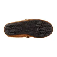 Isotoner Recycled Microsuede A Line Womens Moccasin Slippers