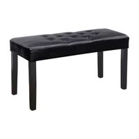 Corliving Fresno 12 Panel Tufted Bench