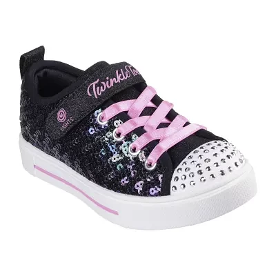 Skechers Girls Twinkle Sparks Sequin Party Sneakers