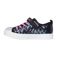 Skechers Girls Twinkle Sparks Sequin Party Sneakers