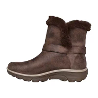 Skechers Hands Free Slip-Ins Womens Easy Going Dreamers Move Flat Heel Winter Boots