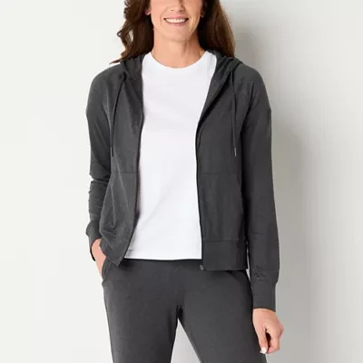 Xersion Tall Womens Everyday Long Sleeve Hoodie