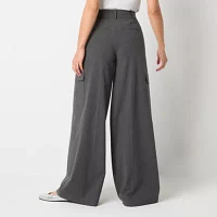 Worthington Womens Wide Leg Palazzo Pant