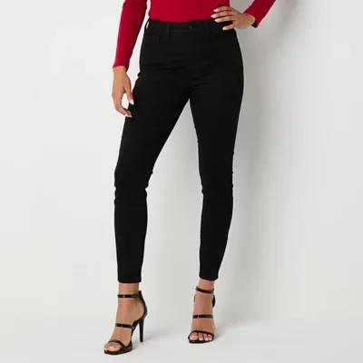 Bold Elements Womens High Rise Skinny Fit Jean