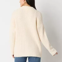 a.n.a Womens Crew Neck Long Sleeve Pullover Sweater