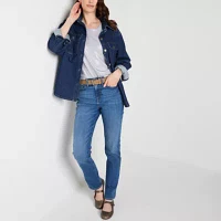 a.n.a Denim Midweight Womens Shirt Jacket