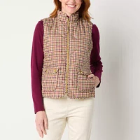 St. John's Bay Womens Quilted Vest