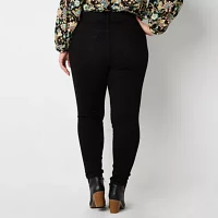 a.n.a - Plus Womens Mid Rise Skinny Fit Jean