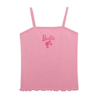 Little & Big Girls 2-pc. V Neck Long Sleeve Barbie Shirt Set