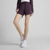 PUMA Live Collection Womens Mid Rise Workout Shorts