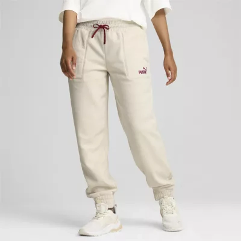 PUMA Womens Winterized Mid Rise Cuffed Sweatpant