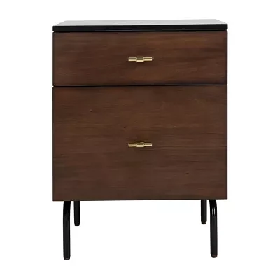 Genevieve 2-Drawer Nightstand