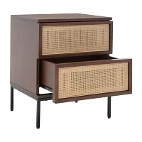 Zadie 2-Drawer Nightstand