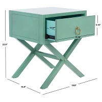 Odilia 1-Drawer Nightstand