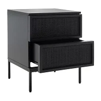 Zadie 2-Drawer Nightstand