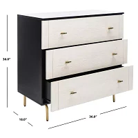 Genevieve 3-Drawer Dresser