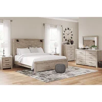 Signature Design by Ashley Senniberg 4-Drawer Chest in Light Brown