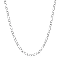 Mens Stainless Steel 18" 3mm Figaro Chain