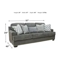 Signature Design by Ashley® Locklin Track-Arm Sofa