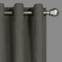 Eclipse Ambiance Draft Stopper Grommet Top Energy Saving 100% Blackout Single Curtain Panel