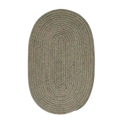 Colonial Mills Modern Trends Chenille Braided Oval Rugs & Floor Coverings Reversible Indoor Accent