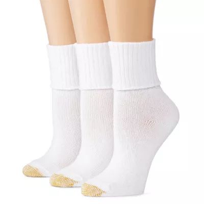 Gold Toe Pair Turncuff Socks Womens