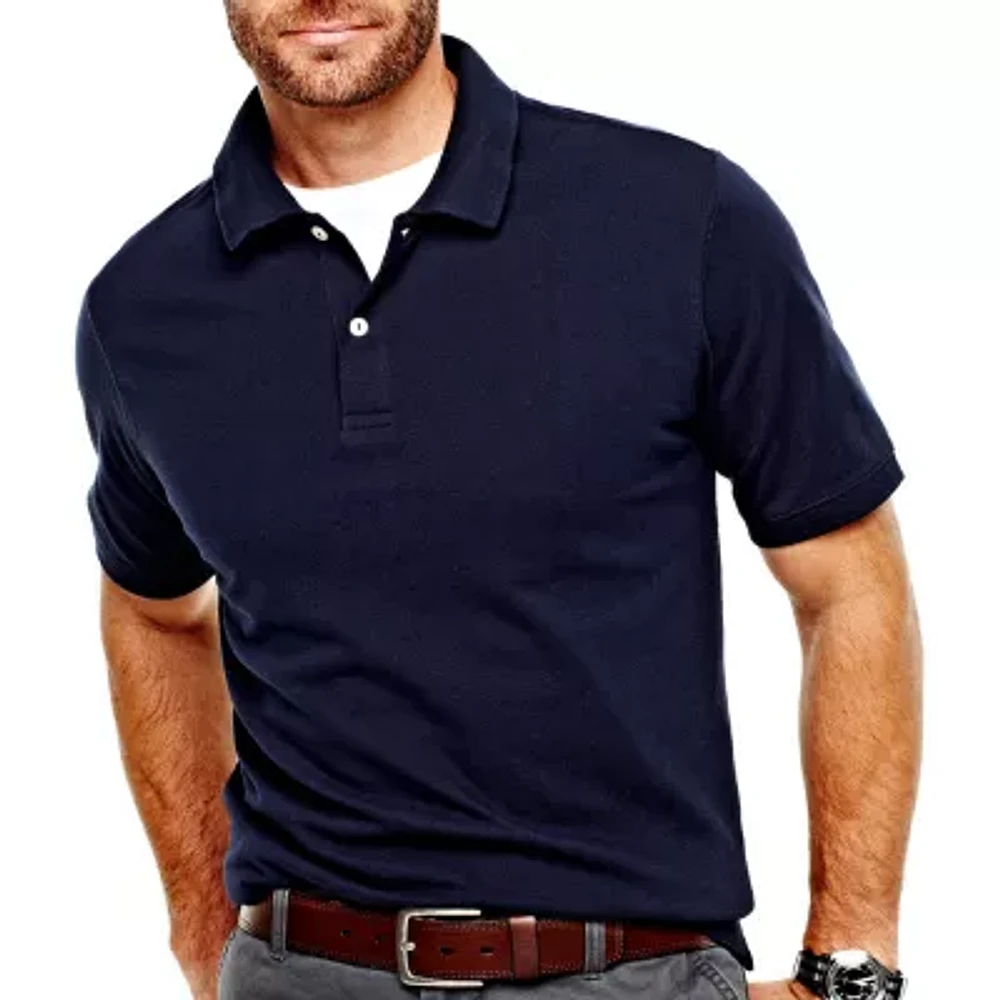 St. John's Bay® Legacy Piqué Polo Shirt