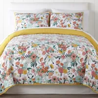 Home Expressions Cadence Floral Quilt Hypoallergenic