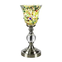 Dale Tiffany 12.5" Lucida Mosaic Desk Lamp