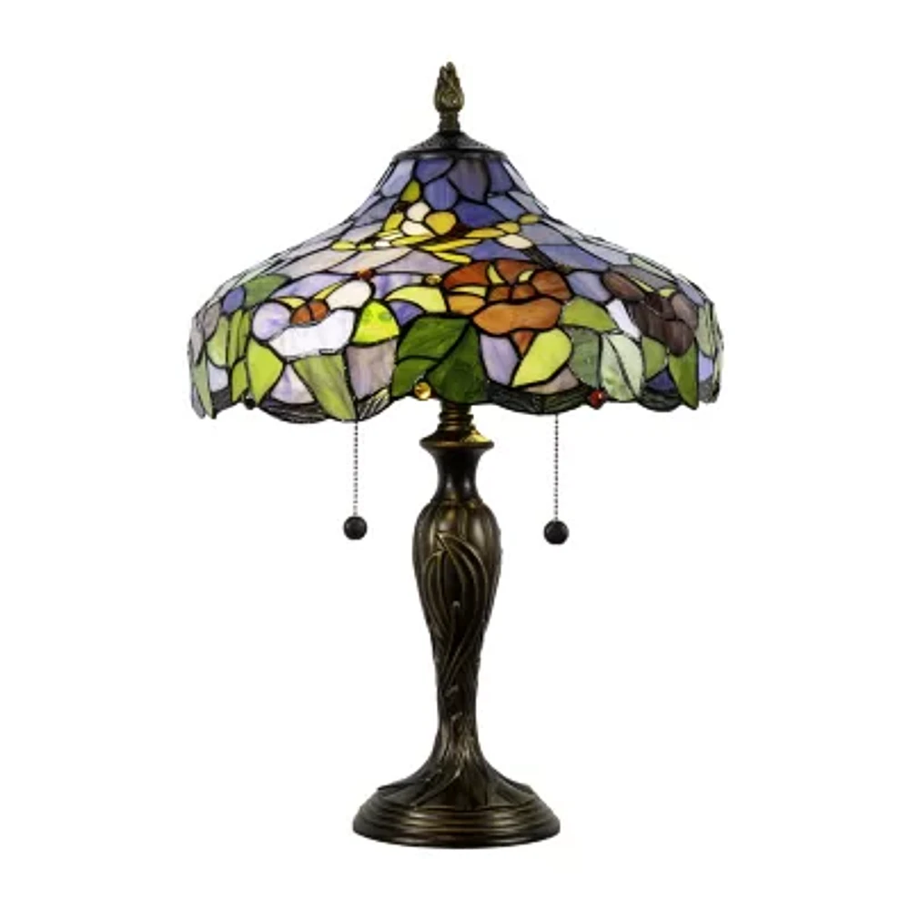 Dale Tiffany 23" Tuscany Garden Tiffany Table Lamp