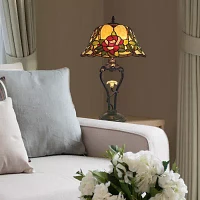 Dale Tiffany 26" Amber Claremont Table Lamp