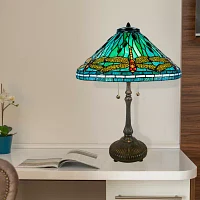 Dale Tiffany 26.5" Flintridge Tiffany Table Lamp