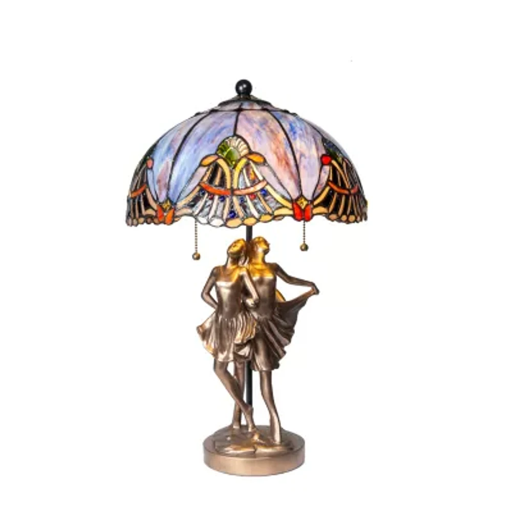 Dale Tiffany 22" Odette Table Lamp