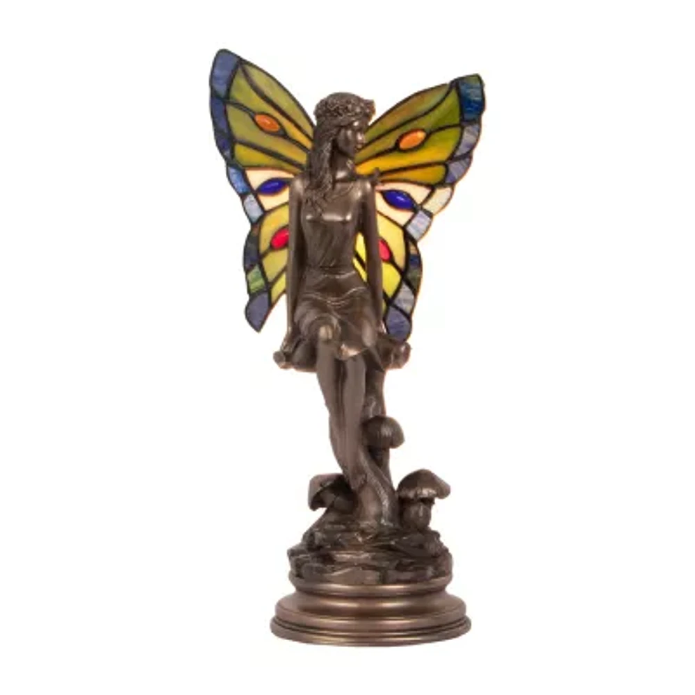 Dale Tiffany 14.5" Calypso Tiffany Desk Lamp