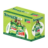 Snuggie MOUNTAIN DEW, The Original Wearable Blanket With Sleeves, Super Soft Fleece, Adult One Size, Green