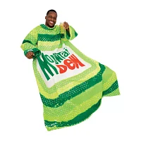 Snuggie MOUNTAIN DEW, The Original Wearable Blanket With Sleeves, Super Soft Fleece, Adult One Size, Green