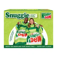 Snuggie MOUNTAIN DEW, The Original Wearable Blanket With Sleeves, Super Soft Fleece, Adult One Size, Green