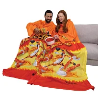 Snuggie FLAMIN HOT CHEETOS, The Original Wearable Blanket With Sleeves, Super Soft Fleece, Adult One Size, Orange