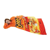 Snuggie FLAMIN HOT CHEETOS, The Original Wearable Blanket With Sleeves, Super Soft Fleece, Adult One Size, Orange